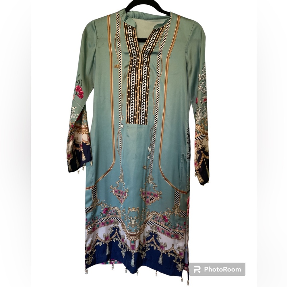 Silky kurta